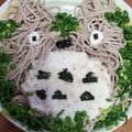 リンとリオのママ's cooksnap of when they made トトロとろろそば♥.