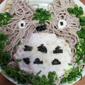 リンとリオのママ's cooksnap of when they made トトロとろろそば♥.
