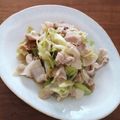 ペキのリリー's cooksnap of when they made 余ったしゃぶしゃぶ用豚バラ肉で長ネギ炒め.