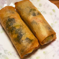 ちゅらまり's cooksnap of when they made ぷりぷりエビと♡ネギマヨの春巻き.