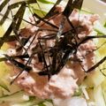 ふぁんころ's cooksnap of when they made ツナマヨときゅうりの☆すし丼.