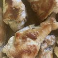 きゃろぽて's cooksnap of when they made 骨付きチキンのニンニク醤油焼き.