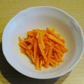のりたま☆'s cooksnap of when they made にんじんだけ炒め★5分★ありがとう人参！.