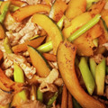 ぴょこたまる's cooksnap of when they made かぼちゃと豚肉の甘辛炒め.