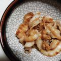 三七子's cooksnap of when they made ホタテのヒモ バター醤油炒め.