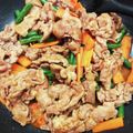 クック1U2W5U☆'s cooksnap of when they made 今が旬！いんげんと豚肉のピリ辛炒め.
