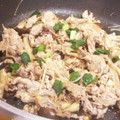 miiko大好き's cooksnap of when they made 豚肉ときのこのオイスター炒め.