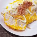 run※'s cooksnap of when they made 安い！簡単！激うま！もやしオムレツ.