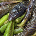 わんあみ's cooksnap of when they made 揚げずになすと万願寺とうがらしの煮浸し.