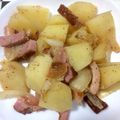 ゃゃッキりん梵's cooksnap of when they made ビールのお供！ベーコンでジャーマンポテト.