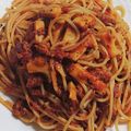 まやしゅうまま's cooksnap of when they made 超簡単。ツナときのこのトマトパスタ。.