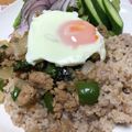 りしい♪ママ's cooksnap of when they made 簡単☆絶品！野菜たっぷり本格ガパオライス.