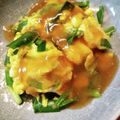 ばたみそーぱん☆'s cooksnap of when they made 5分！子ども喜ぶ　にら玉甘酢あんかけ丼.