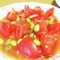 τомоко's cooksnap of when they made さっぱり！トマト＆梅干し和え.
