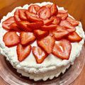 Superlittleboo's cooksnap of when they made お花のような苺のデコレーションケーキ.
