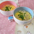みかかめ's cooksnap of when they made えのきとちくわ入り☆かきたま汁.
