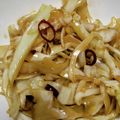 たかたかきよきよ(たかきよ)'s cooksnap of when they made 相葉雅紀クンが作ったキャベツの芯メンマ風.