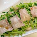dfy12q's cooksnap of when they made 豆苗と豚バラの♡レンチン♪ポン酢.
