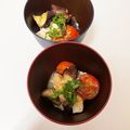 Device☆'s cooksnap of when they made 鶏胸茄子トマトの旨塩レモンマリネ.