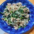 LOVE息子！'s cooksnap of when they made 絶品！！豚バラもやしとにら炒め.