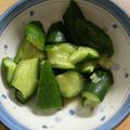 らんち☆'s cooksnap of when they made やみつきおつまみきゅうり★大量消費★.
