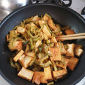 クックDFZMB0☆'s cooksnap of when they made 簡単★厚揚げとゴーヤのキムチ炒め.