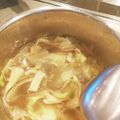 Sun Flover's cooksnap of when they made 契りレタスと舞茸の本つゆネギ鶏がらスープ.