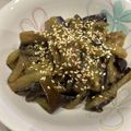 cookmari☆'s cooksnap of when they made 我が家で好評❗茄子1本で作る甘辛炒め.