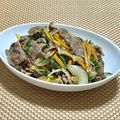 ふんにゃん's cooksnap of when they made 簡単✿焼き肉のタレで牛肉のスタミナ焼き.