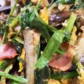 クックN46JBG☆'s cooksnap of when they made 簡単☆なすとベーコン・ニラ玉のマヨ炒め.