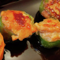 azura's cooksnap of when they made 【農家のレシピ】ピーマンの肉詰め・和風.