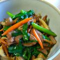 ちーまぐ's cooksnap of when they made ★美味い！砂肝とニラのスタミナ炒め★.