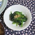 mmameco's cooksnap of when they made ごはんですよ！で、ほうれん草のお浸し.