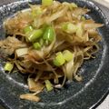 minami1967's cooksnap of when they made 簡単☆ネギ塩ごぼう♪.
