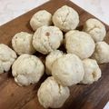 papikun's cooksnap of when they made スノーボールクッキー.