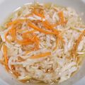 くむちん's cooksnap of when they made 箸休め☆切干大根と人参の甘酢.