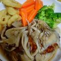 かば乃's cooksnap of when they made 超簡単!!ハンバーグ舞茸ソース.