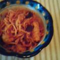 zupi's cooksnap of when they made ケチャップ切り干し大根。.