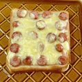 スーパーリンクス's cooksnap of when they made 焼くから旨い！ウインナーチーズトースト.