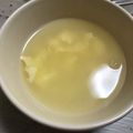 冷蔵庫レスキュー隊's cooksnap of when they made 洋風たまごスープ.