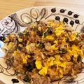 megpololi's cooksnap of when they made 夏休み！脱マンネリ！豚バラ梅しそ炒飯♪.