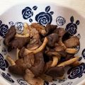 チェリチョコ's cooksnap of when they made ひらたけとベーコンの塩コショウ炒め.