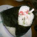 3mamakuma's cooksnap of when they made カニカママヨおにぎり★.