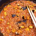is♡'s cooksnap of when they made 離乳食後期〜＊ナスのボロネーゼ風.