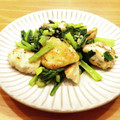 かなりんココりん's cooksnap of when they made 鶏むね肉と小松菜のねぎ塩炒め.
