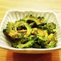 かなりんココりん's cooksnap of when they made マヨで苦味取り♪麺つゆでゴーヤのお浸し.