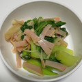 nuupi☆'s cooksnap of when they made チンゲン菜とえのきの中華風和え.