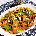 ★おにぎりMAN★'s cooksnap of when they made イカとモヤシのイカの腑炒め♪♪.