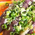 67luna's cooksnap of when they made なすのレンジ蒸し♡ごま酢だれ.