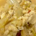 s06007's cooksnap of when they made 鶏肉とキャベツとしめじの豆腐炒め.